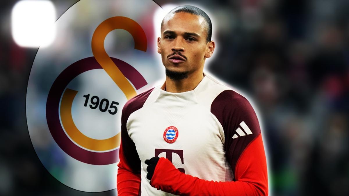Galatasaray'dan resmi aklama! "Leroy Sane ile grtk"