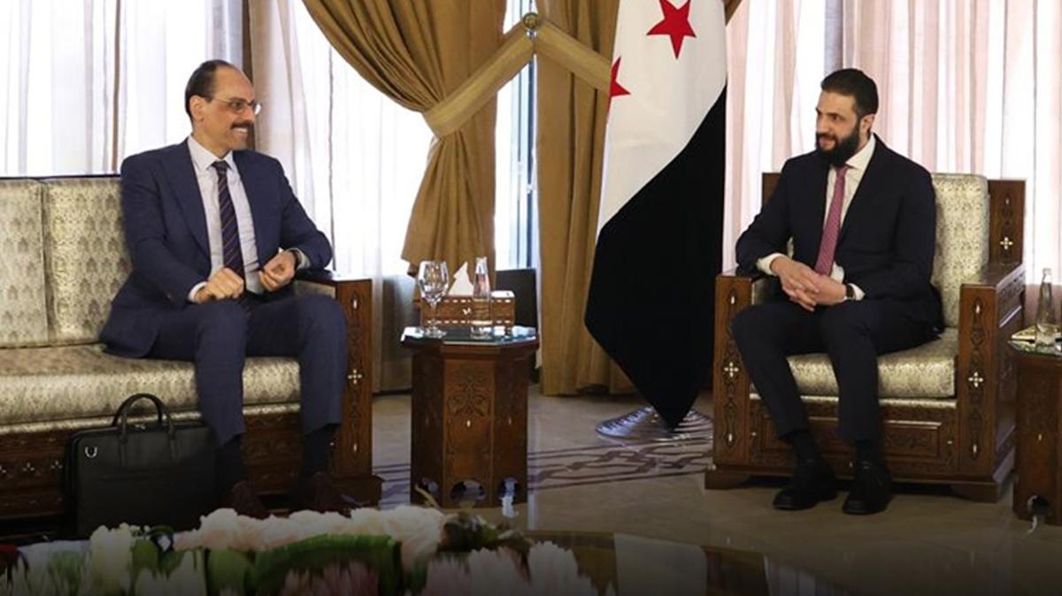 am'da srpriz zirve! MT Bakan Kaln ara'ya "hazrz" mesaj verdi