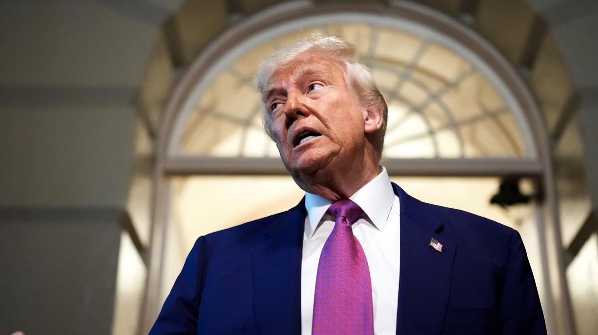 Trump'tan in ile rekabeti mesaj... "Krfez yzn ABD'ye dnd"