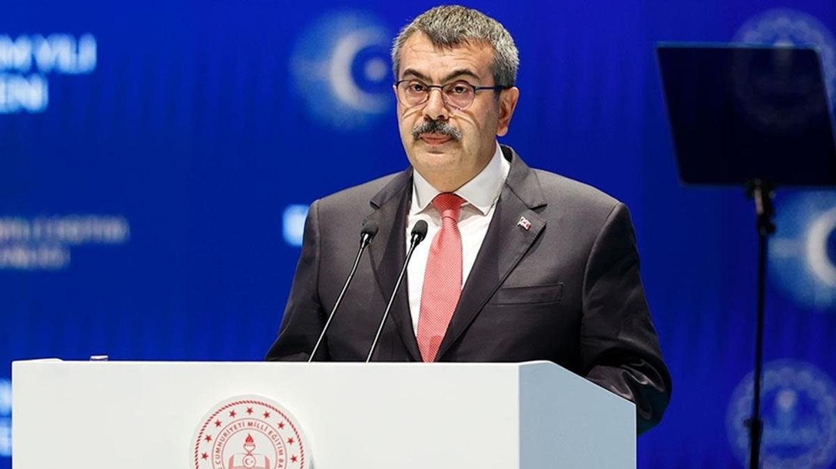 Bakan Tekin: Eitimde Trkiye Yzyln hep birlikte ina ediyoruz