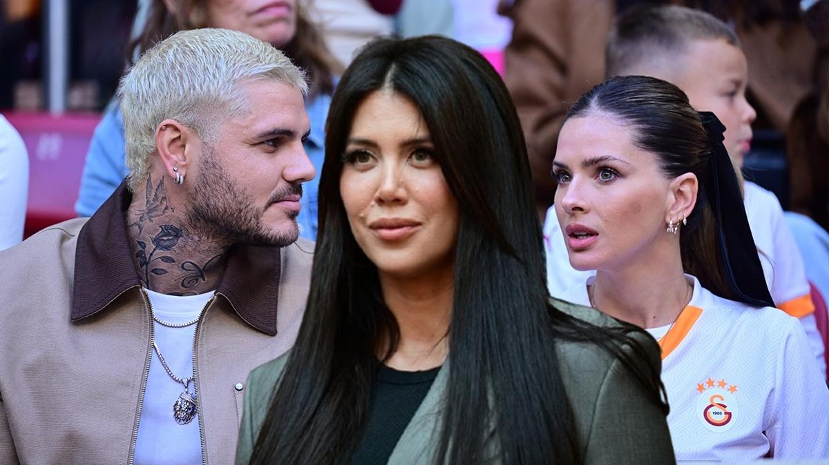 Icardi'nin nianls Wanda Nara'ya gzda verdi! 'Konusam hepinizi mahvederdim'