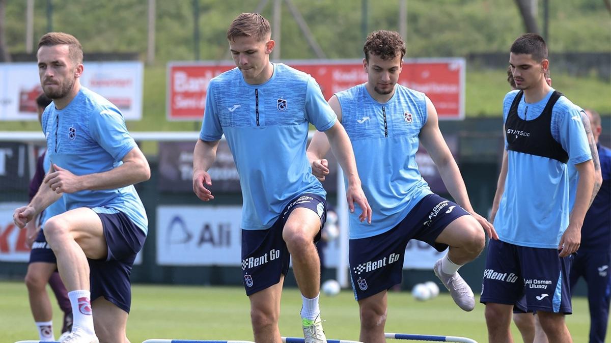 Trabzonspor, Samsunspor mesaisine devam etti
