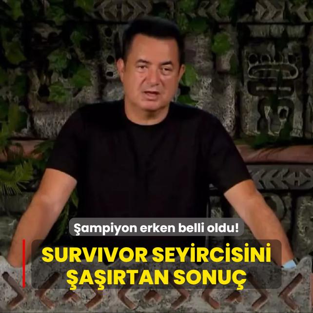Survivor ampiyonu erken belli oldu! Acun Ilcal Instagram'dan duyurdu