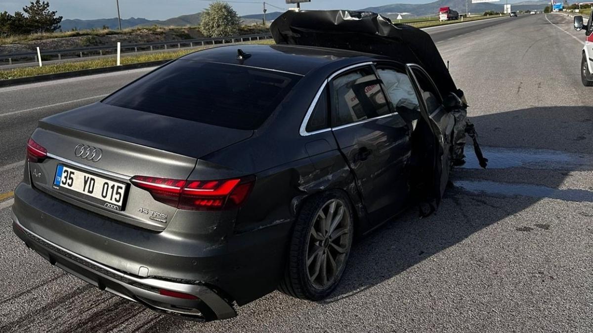 AK Partili eski milletvekili trafik kazas geirdi