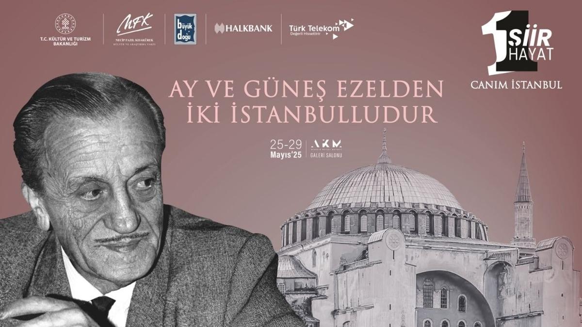 "Canm stanbul" sergisi Bakan Erdoan'n katlmyla alyor