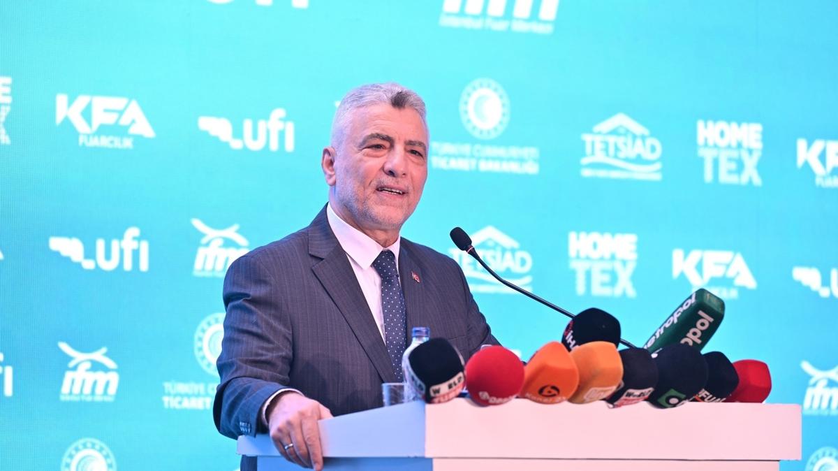 Bakan Bolat: Trkiye, retimini ve ihracatn artrmaya devam etmekte