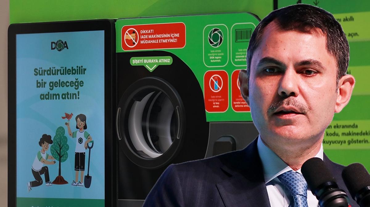 Depozito ade Sistemi tantld! Bakan Kurum: lkemizin ekonomisine katk sunacak 