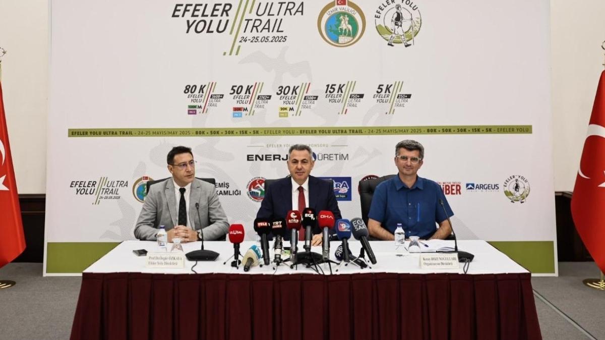 Efeler Yolu Ultra Trail krsal uuracak!