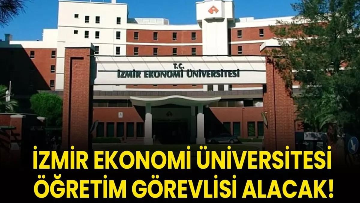 zmir Ekonomi niversitesi retim Grevlisi Alm Rektrlk lan ilan ilangovtr fotoraflar resimleri