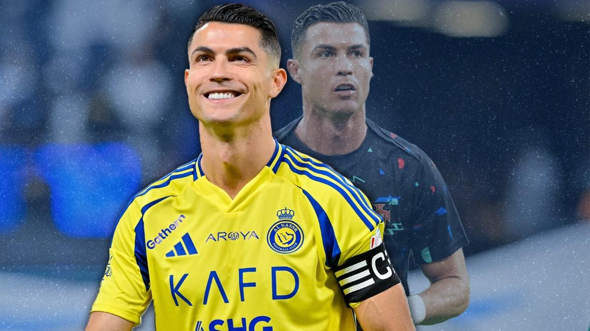 Yzyln transferi duyuruldu! Cristiano Ronaldo'nun ua resmen iniyor: Havaliman dolup taacak