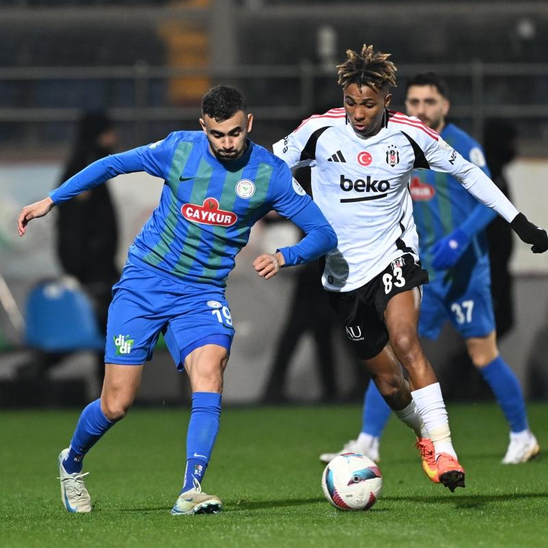 Be�ikta� ile �aykur Rizespor 46. kez kar�� kar��ya gelecek