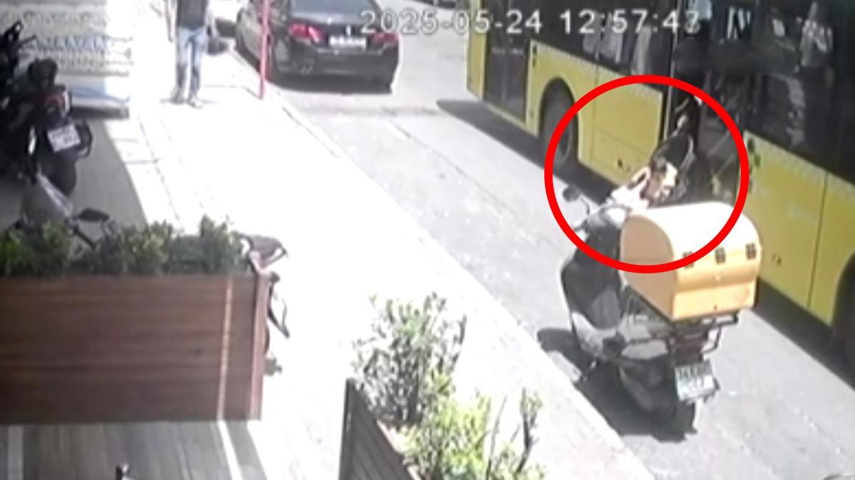 Avclar'da korku dolu anlar! ETT srcsnn dikkatsizlii bebein hayatna mal oluyordu