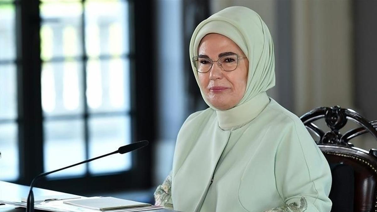 Emine Erdoan: Sfr Atk Projesi yeni bir anlam kazand