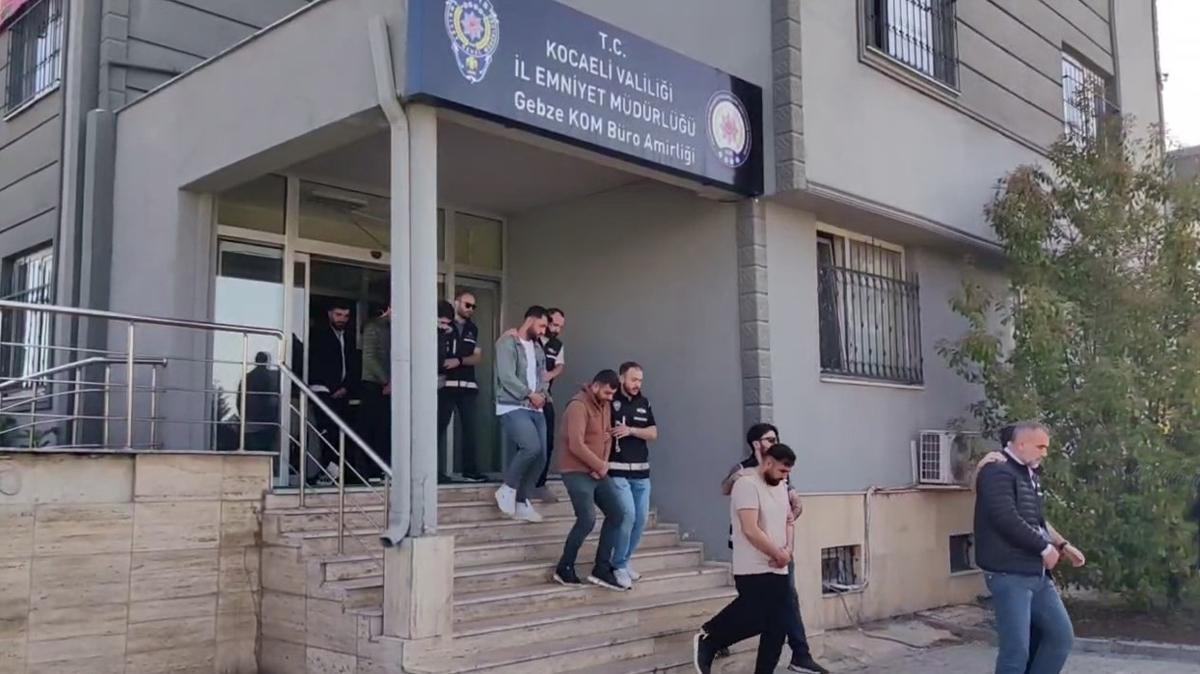 Kocaeli merkezli 4 ilde e zamanl operasyon: Su aletleriyle birlikte yakalandlar