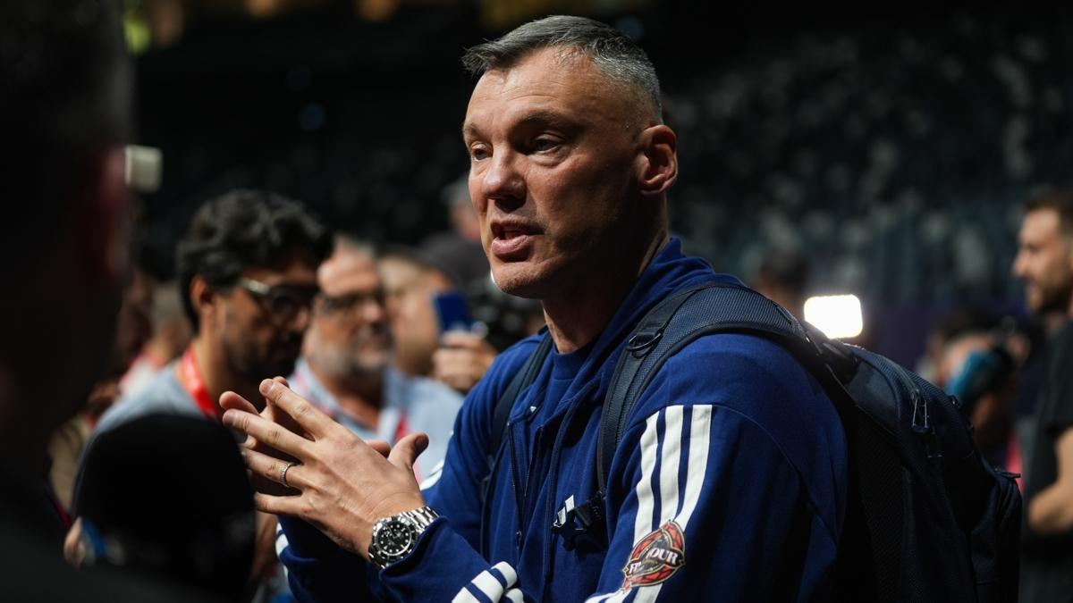 Sarunas Jasikevicius: Sabrszlkla ampiyonluk man bekliyoruz