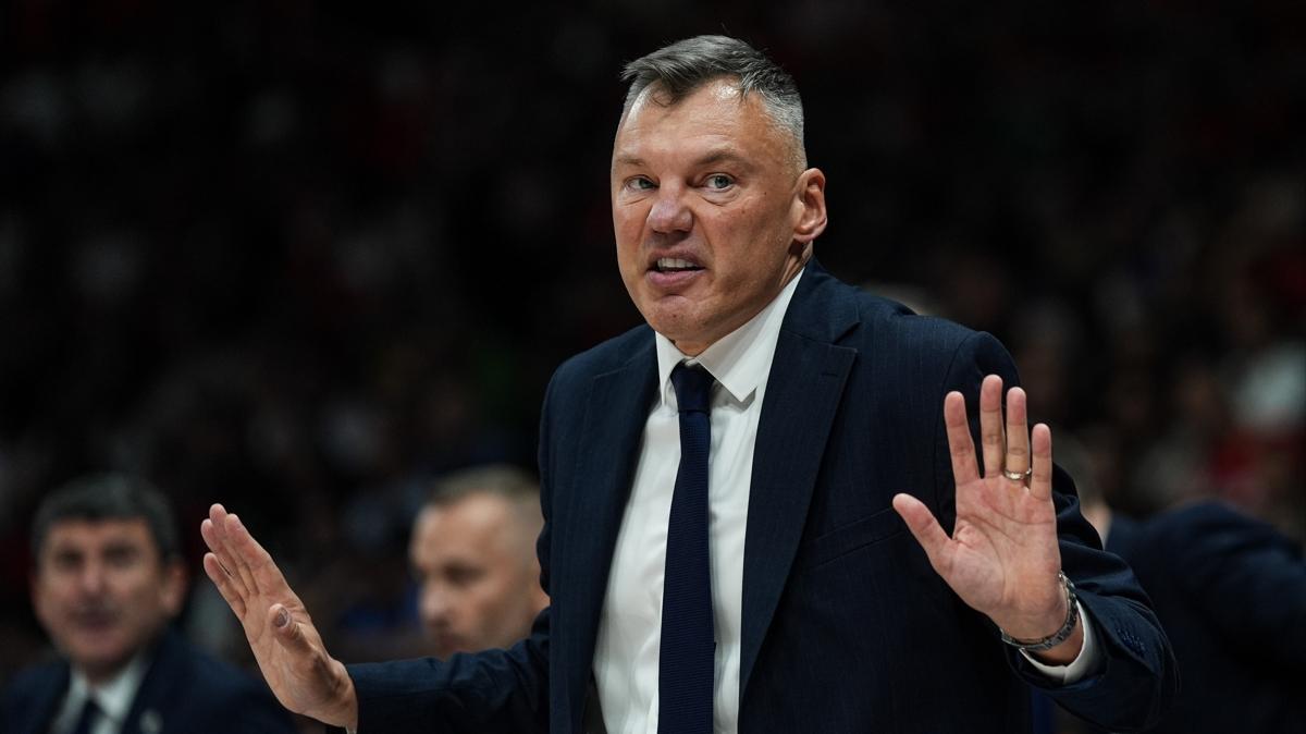 Sarunas Jasikevicius: Tansiyon seviyesi ok yksek