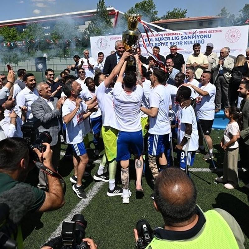 Ampute Sper Lig ampiyonu ahinbey Belediyesi!