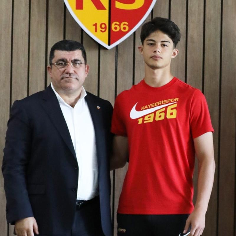 Kayserispor'da Kayra Cihan, A Takm'a ykseltildi