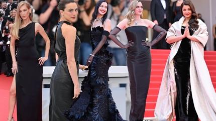 Cannes Film Festivali 2025'te siyah yar! Kim zarif kim k?