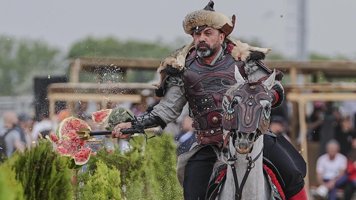 7. Etnospor Kltr Festivali'nin kapan treni yapld