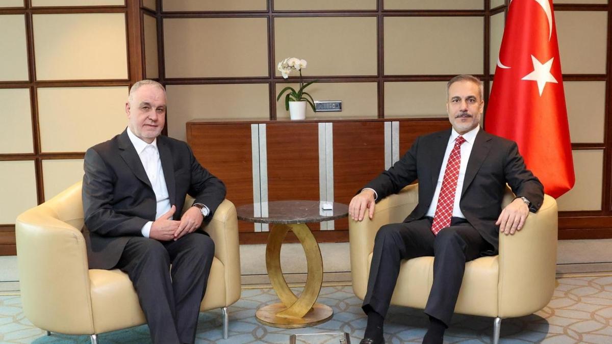 Bakan Fidan, Bosna Hersek slam Birlii Bakan Kavazovic'i kabul etti