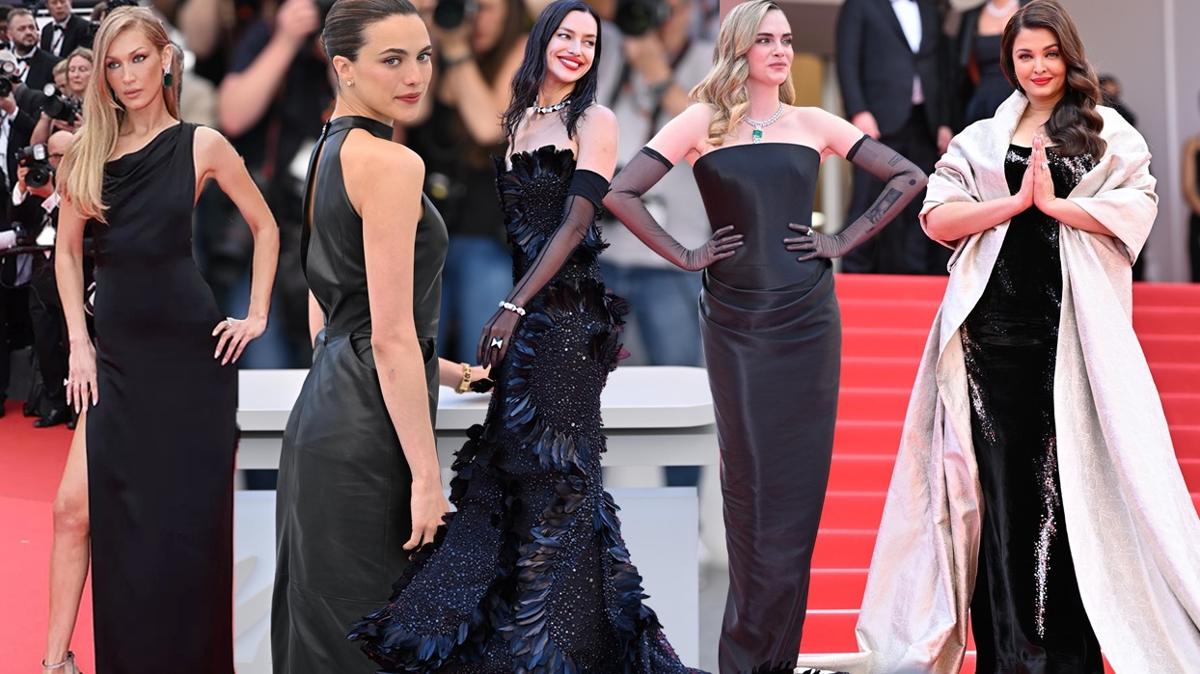 Cannes Film Festivali 2025'te siyah yar! Kim zarif kim k"
