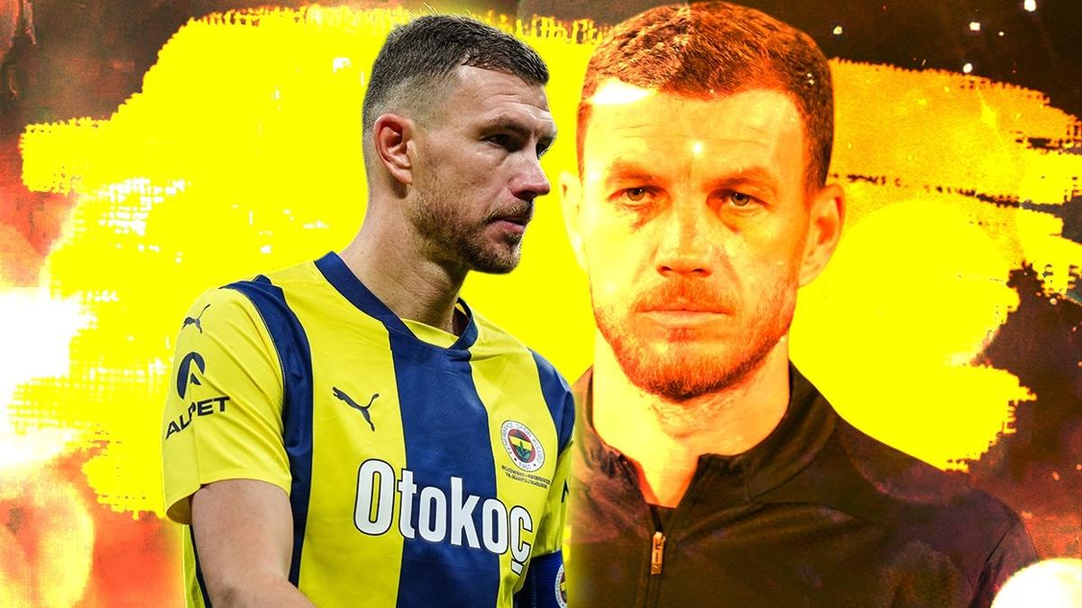 Yln srprizi! Edin Dzeko yeni takmna resmen imzay atyor