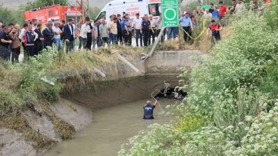 Kk ocuktan ac haber! Sulama kanalnda kaybolmutu
