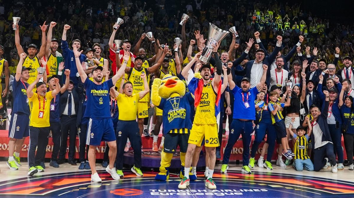 Fenerbahe Beko, ampiyonluunu Gztepe Park'nda kutlayacak
