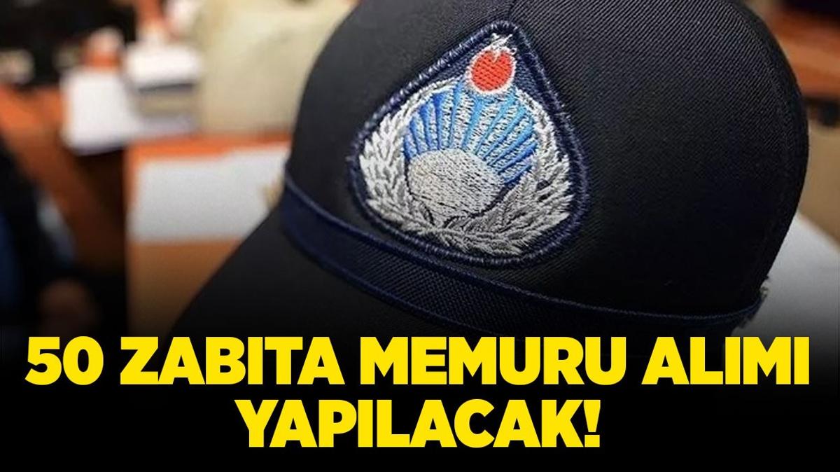 zmir Bykehir Belediye Bakanl 50 zabta memuru alm yapacak!