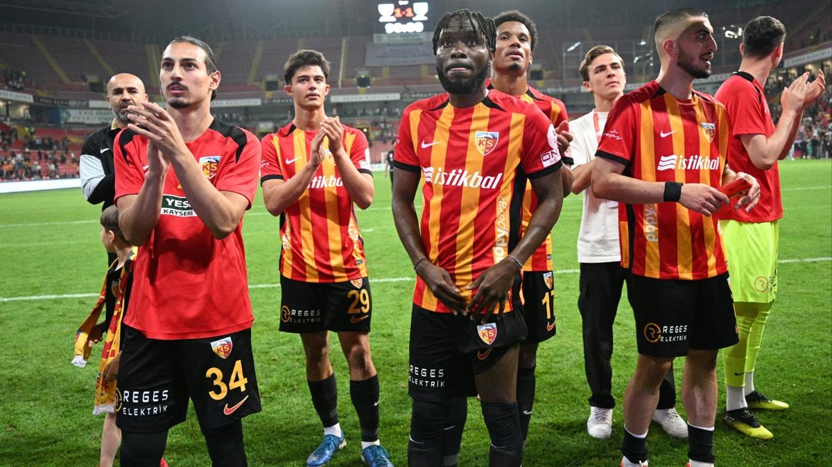 Kayserispor'un i saha malar bitti