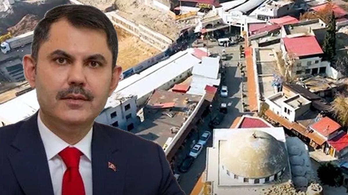 Blgede umut yeniden canlandrlyor... Bakan Kurum: ehrimizin kalbi burada atacak