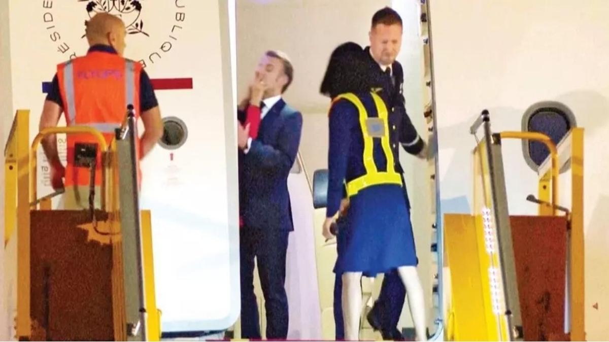 Dnyada gndem oldu! Macron'dan "tokat" aklamas