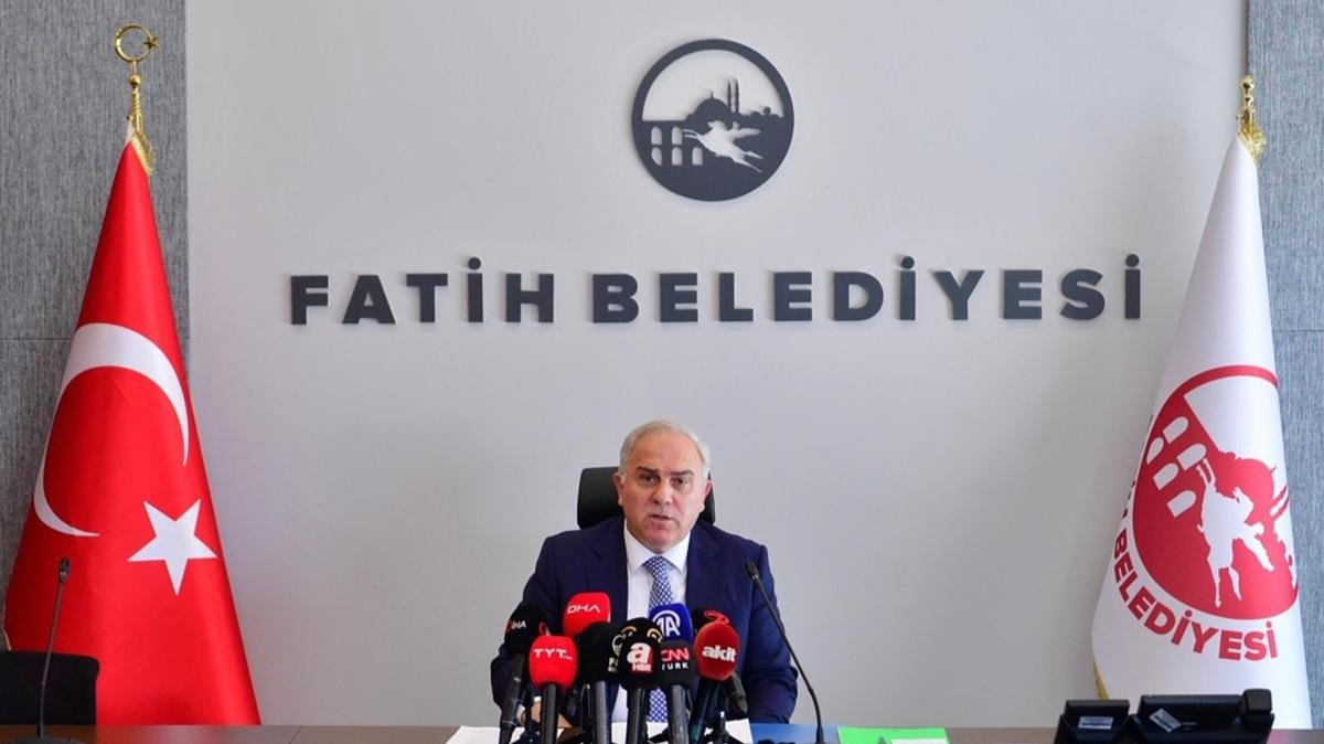 Fatih Belediye Bakan Turan'dan CHP Genel Bakan zel'e sert tepki