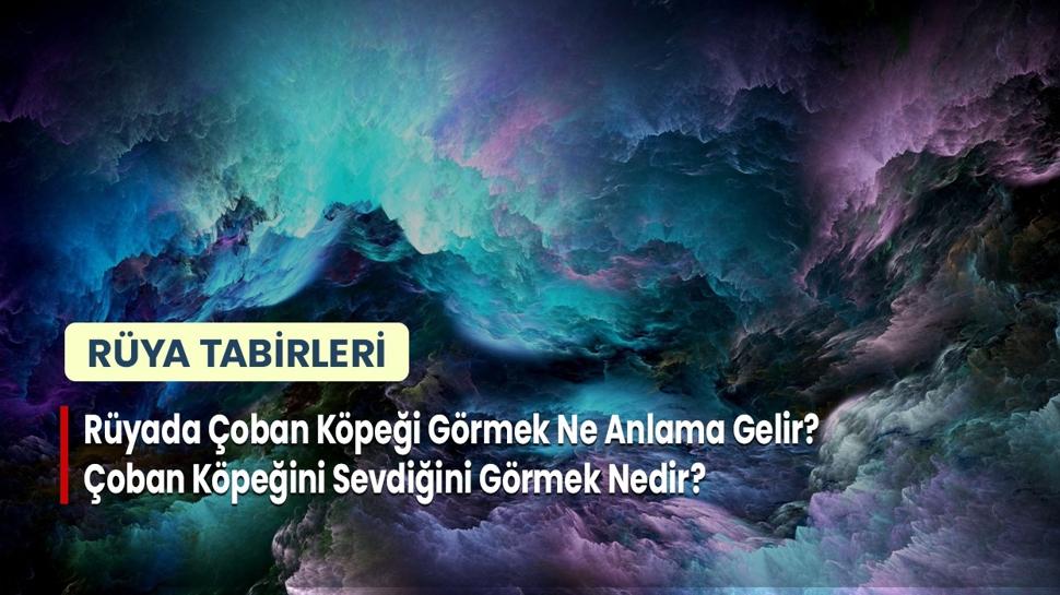 Rüyada Çoban Köpeği Görmek Ne Anlama Gelir? Çoban Köpeğini Sevdiğini Görmek Nedir?