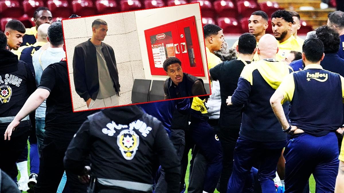 Galatasaray-Fenerbahe derbisindeki olaylar sonras yarglama sryor! ki futbolcu ifade verdi