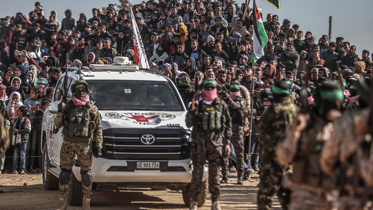 Hamas, ABD'yi iaret etti: Atekes iin anlatk