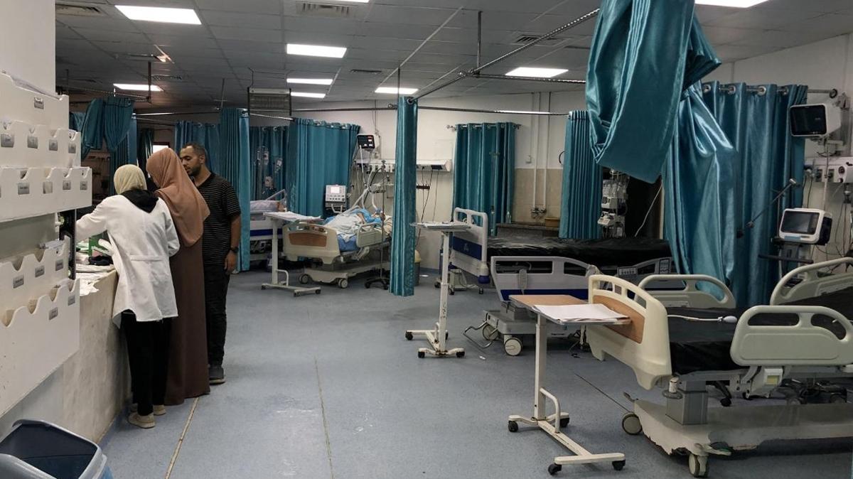 Soykrmc srail, Gazze'de Kzlha hastanesine saldrd