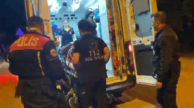 Kavga ihbarna giden polislere kpek saldrd: 2 yaral