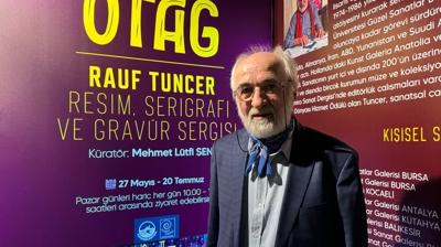 Ressam Rauf Tuncer'in 