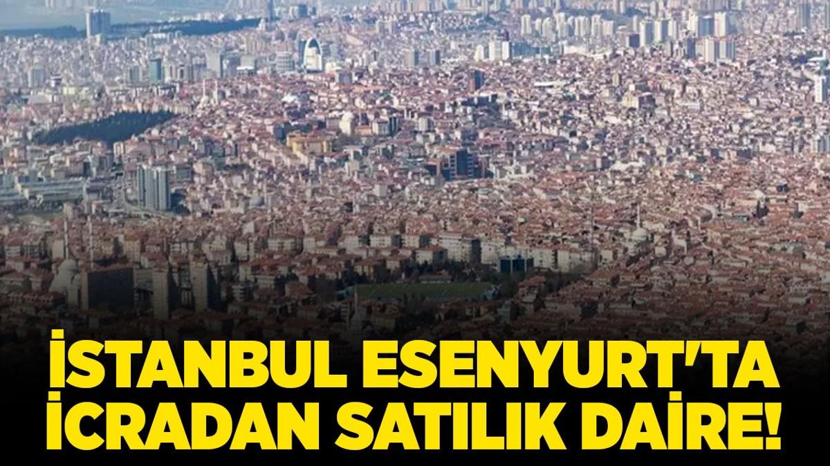 stanbul Esenyurt'ta 929.000 TL'ye icradan satlk daire!