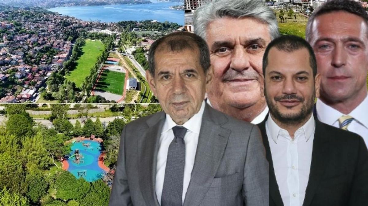 stanbul'a 4 yeni millet bahesi! Spor kulb bakanlar da katlacak