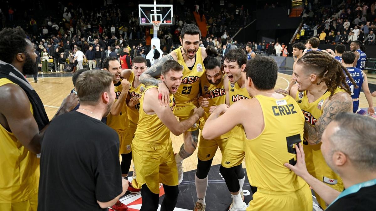 Mersin Spor'dan Basketbol Sper Ligi'nde tarihi sezon