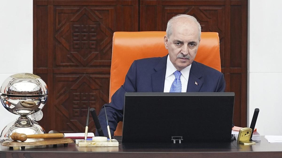 TBMM Bakan Kurtulmu, parti gruplarn ziyaret edecek