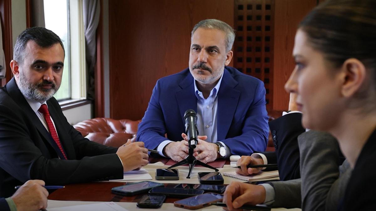Trkiye, Rusya'ya iletti! Bakan Fidan: Bu noktada ideal aktrz