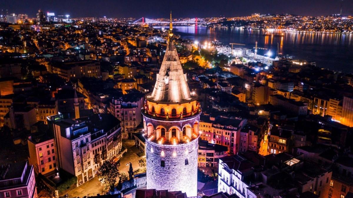 27 noktada tarih geceyi aydnlatacak! Galata Kulesi'nden Nemrut'a