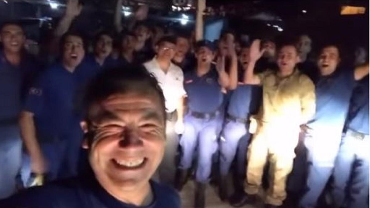 Ferhat Ger'in jandarmalarla yapt paylam gndem oldu!