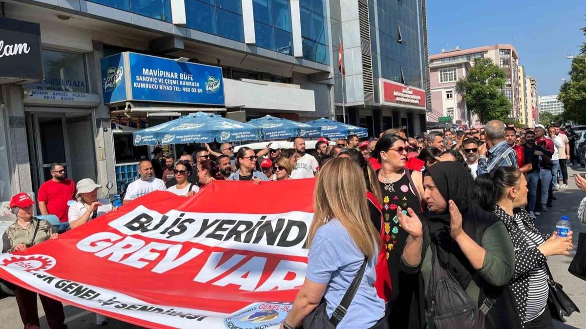 zmir'de hayat durduran grev