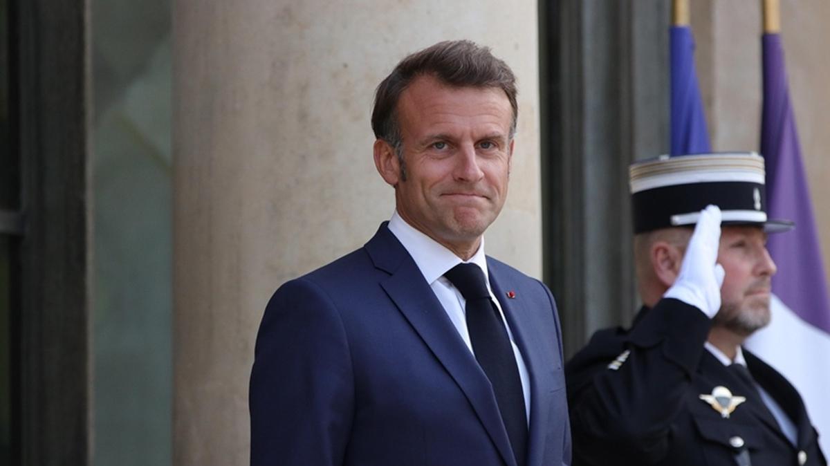 Macron, srail'i kzdrd! Yahudi devletine kar Hal Seferi dzenlemekle suladlar