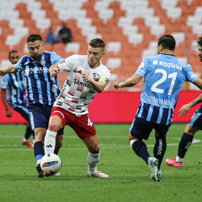 Adana Demirspor ile Gaziantep FK yeniemedi